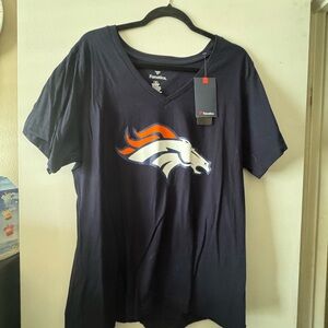 Fanatics Navy Blue Denver Broncos Wilson Tee